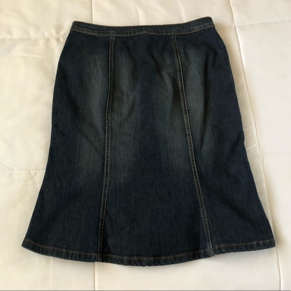 Bebe denim button up skirt - Picture 6 of 6